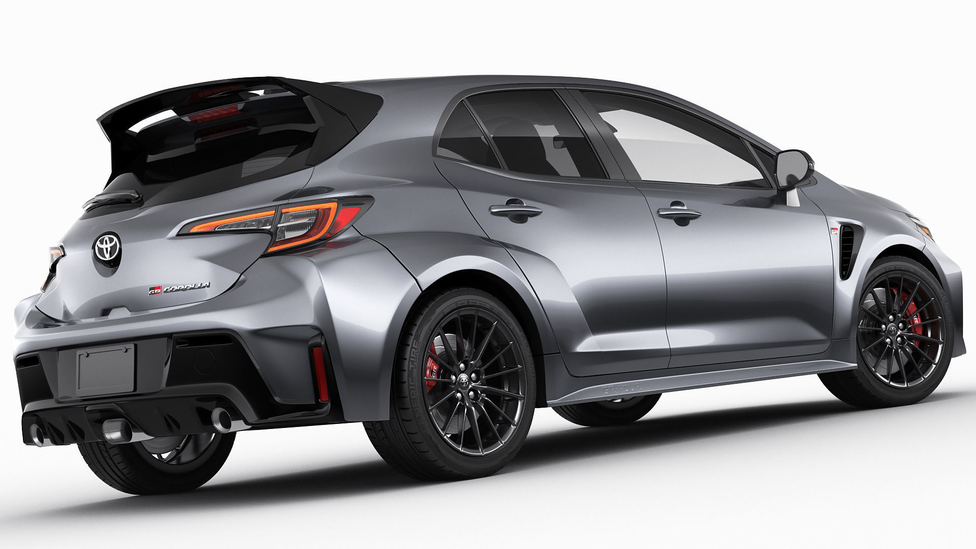 Toyota GR Corolla 2023 2 versions 3D model_13