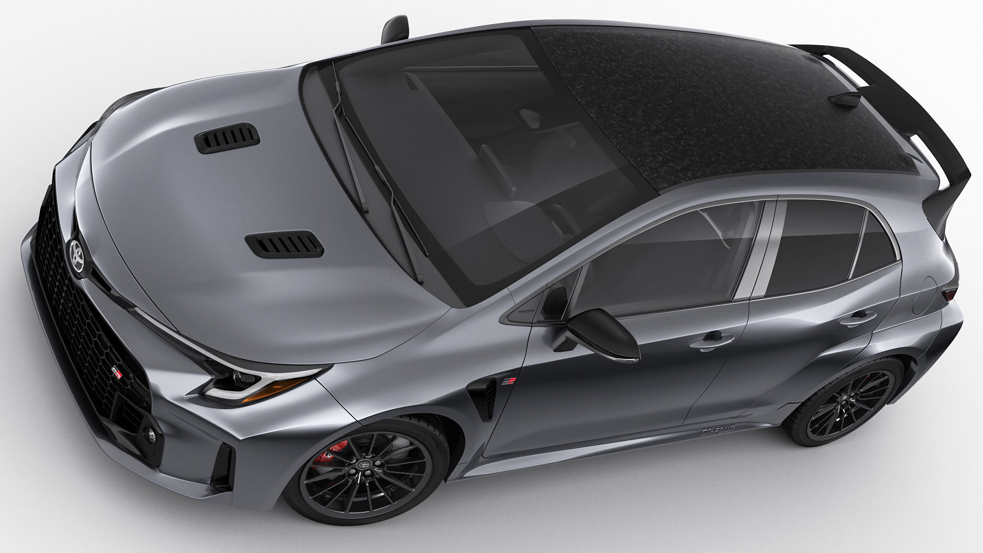 Toyota GR Corolla 2023 2 versions 3D model_10