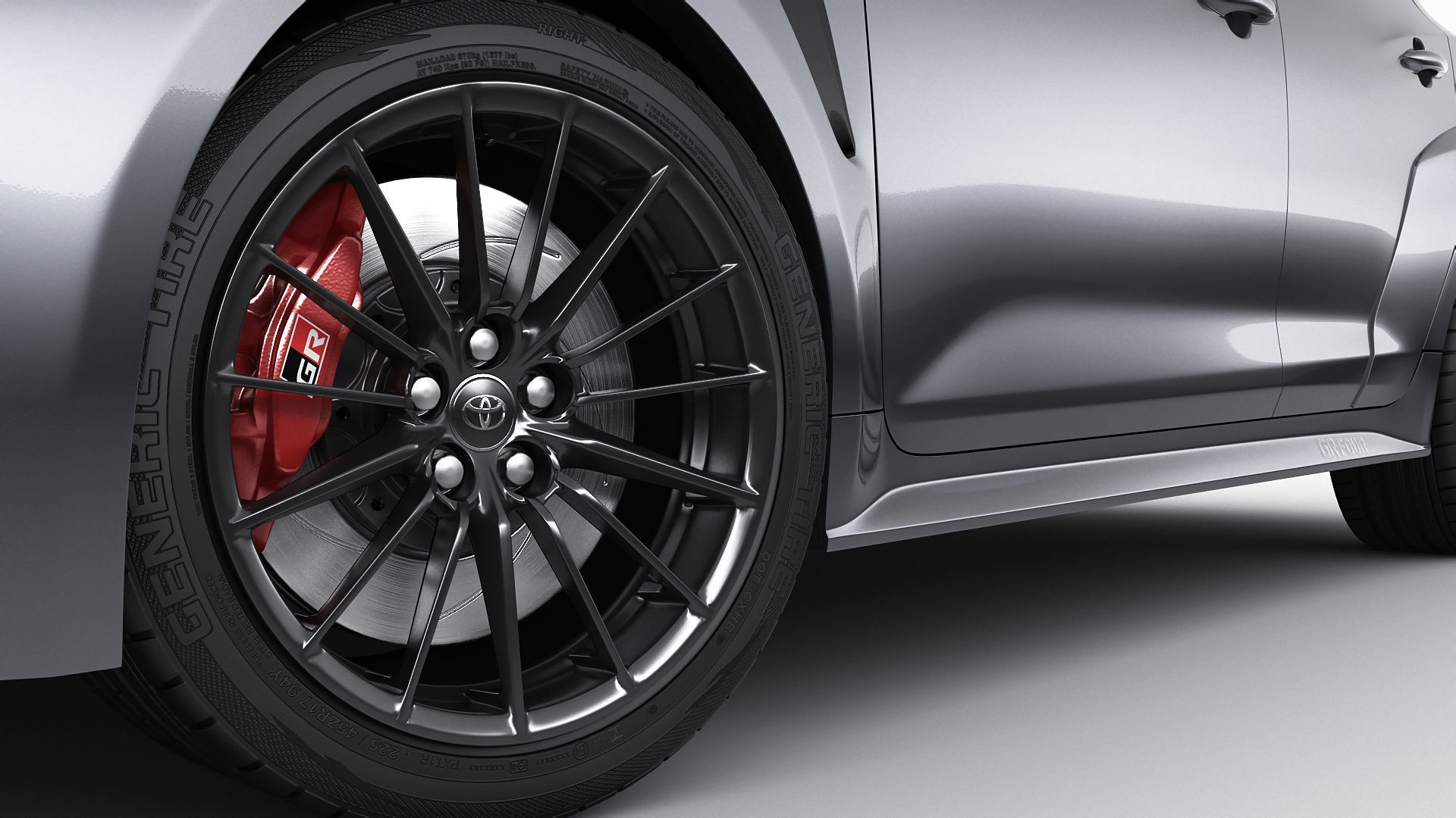 Toyota GR Corolla 2023 2 versions 3D model_14