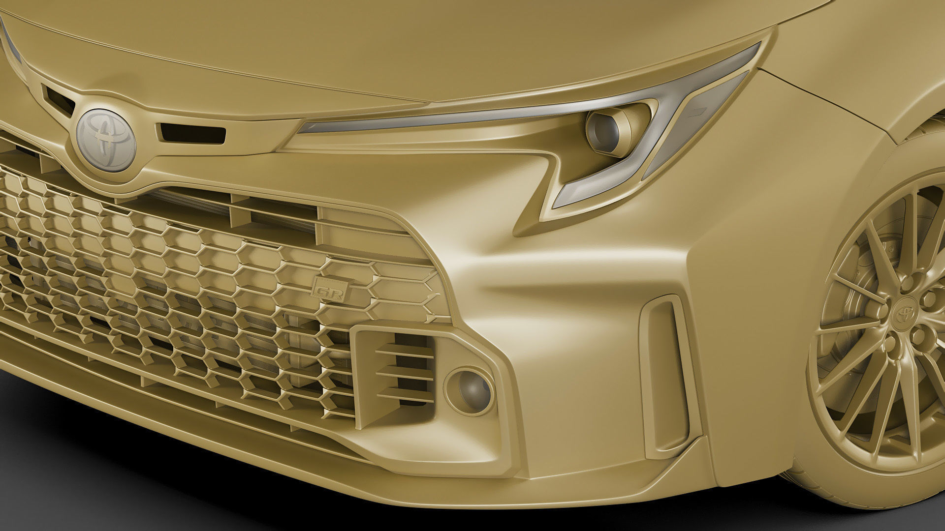 Toyota GR Corolla 2023 2 versions 3D model_25