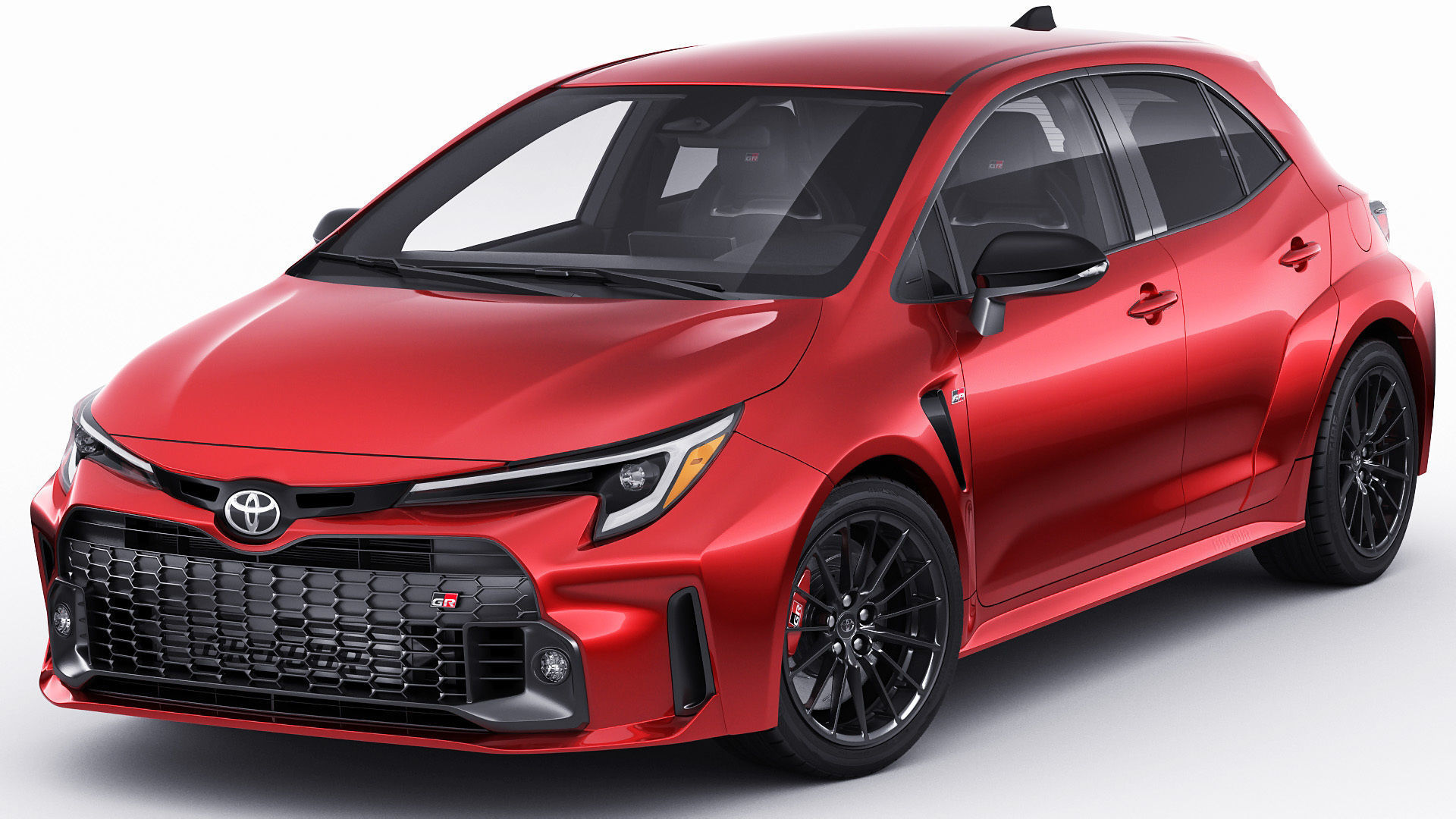 Toyota GR Corolla 2023 2 versions 3D model_2
