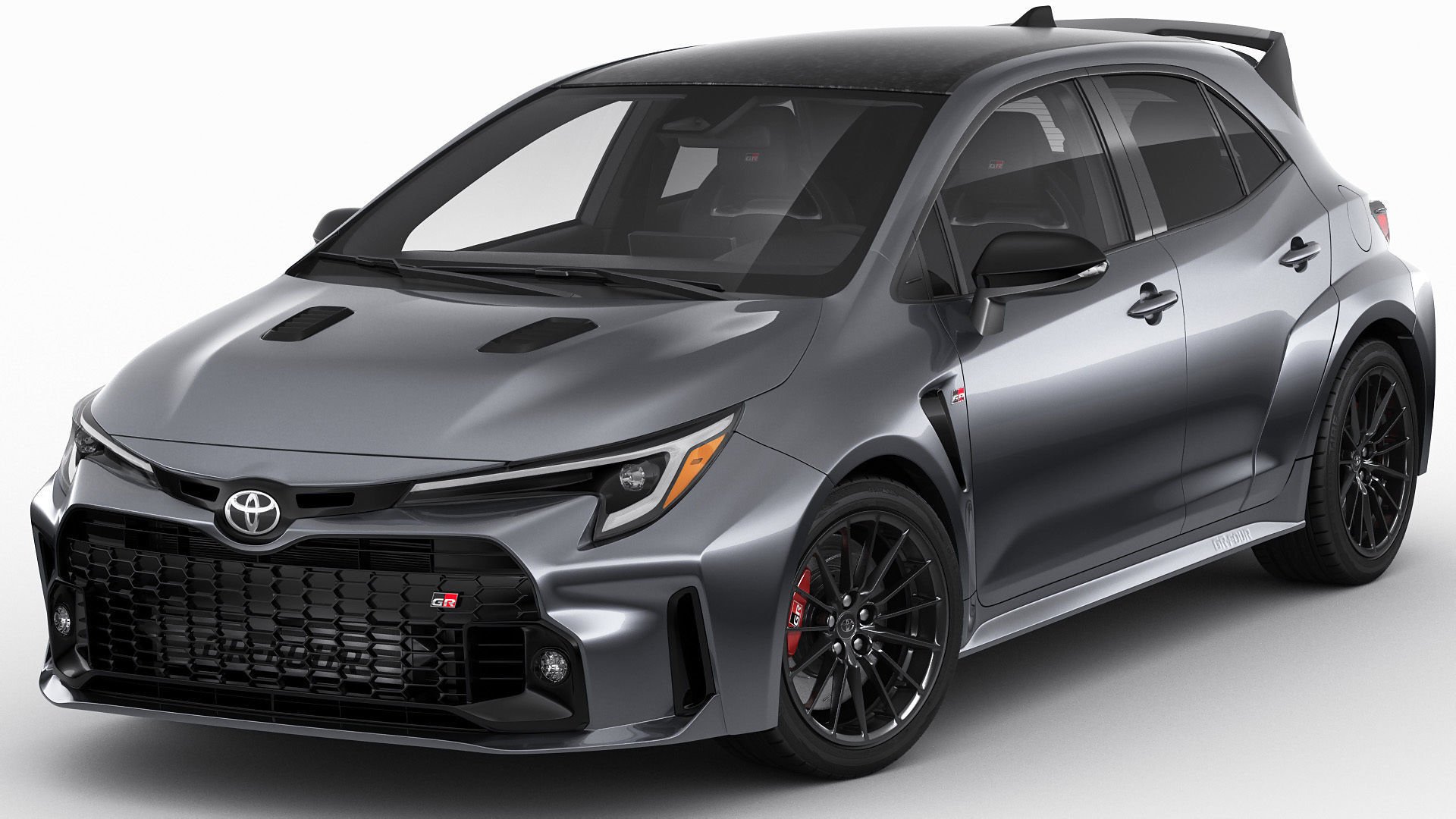 Toyota GR Corolla 2023 2 versions 3D model_1