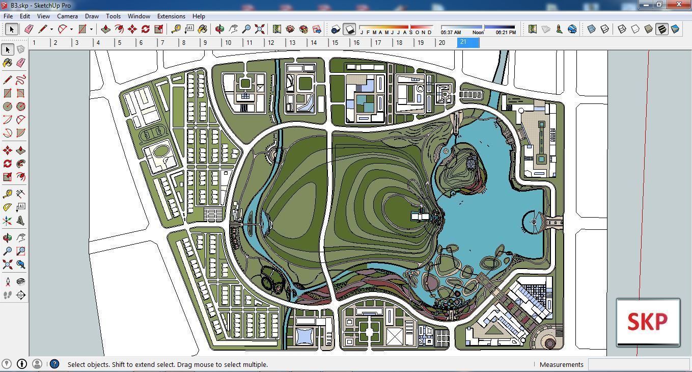 Sketchup Recreational Tourism B3 3D model_3