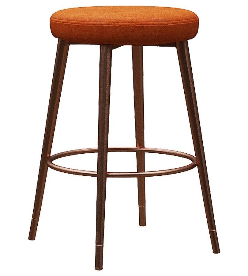 Bar stool Low-poly 3D model_1