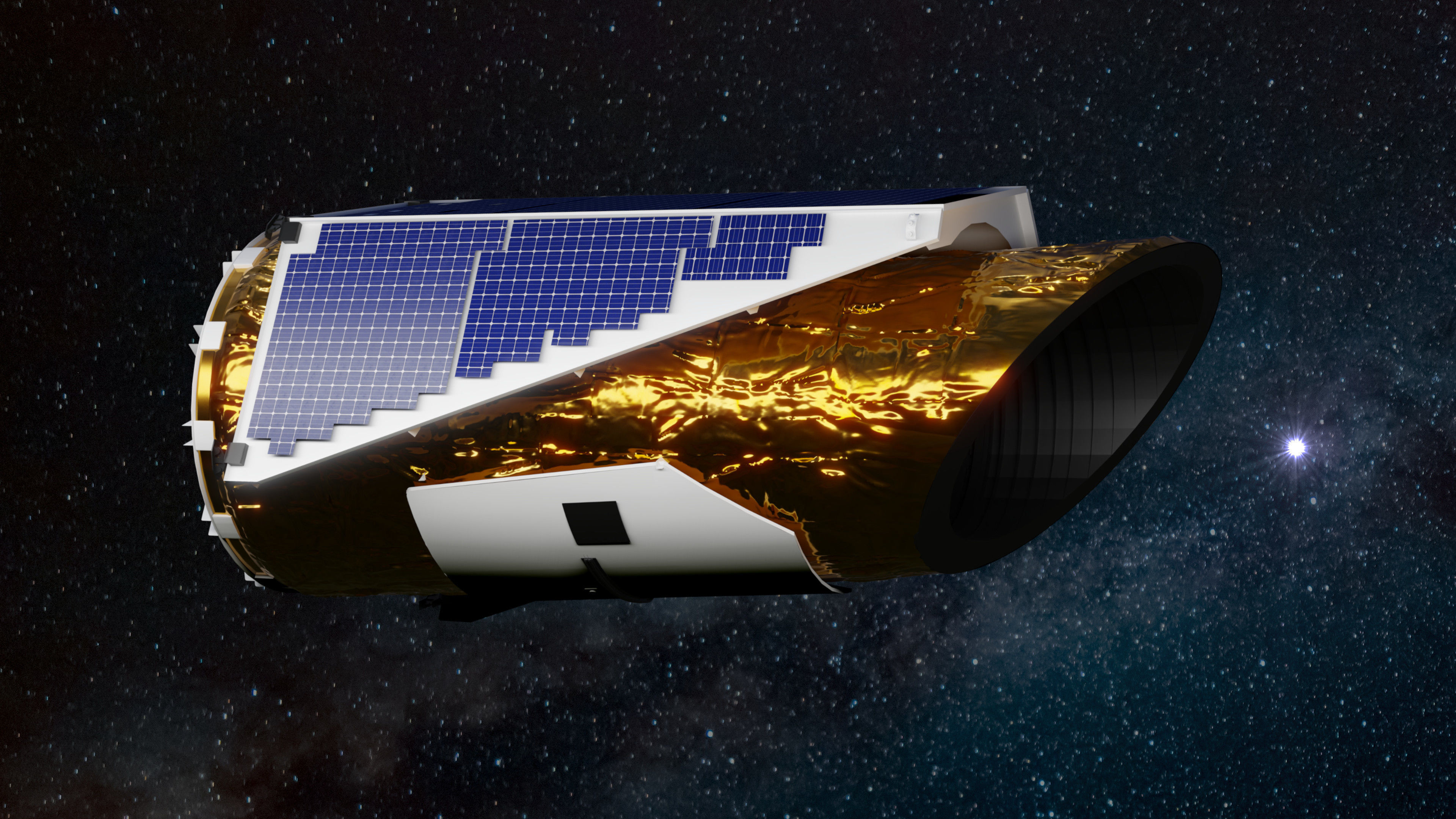 Kepler space telescope 3D model CGTrader