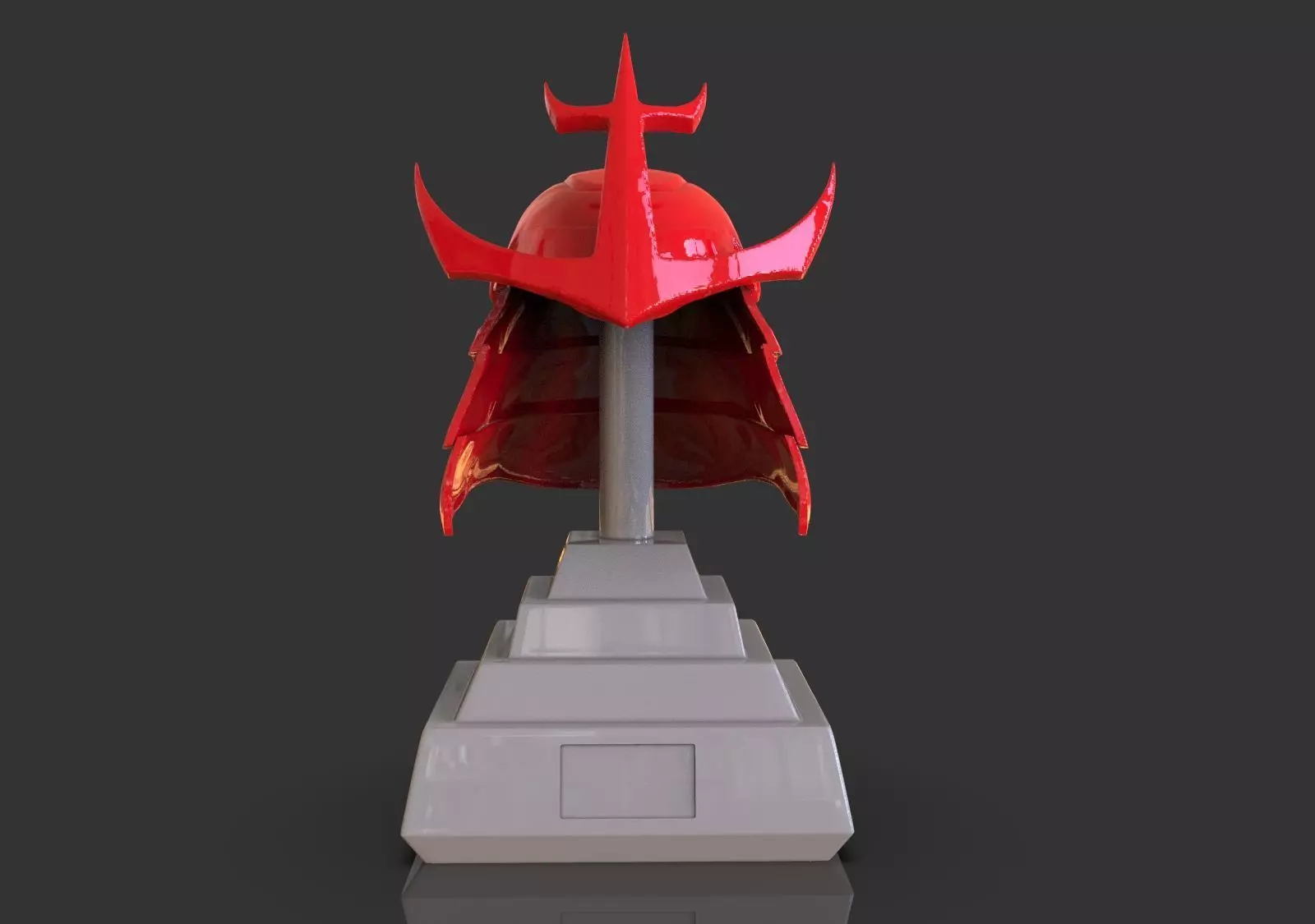 Samurai Helmet 3D print model_0