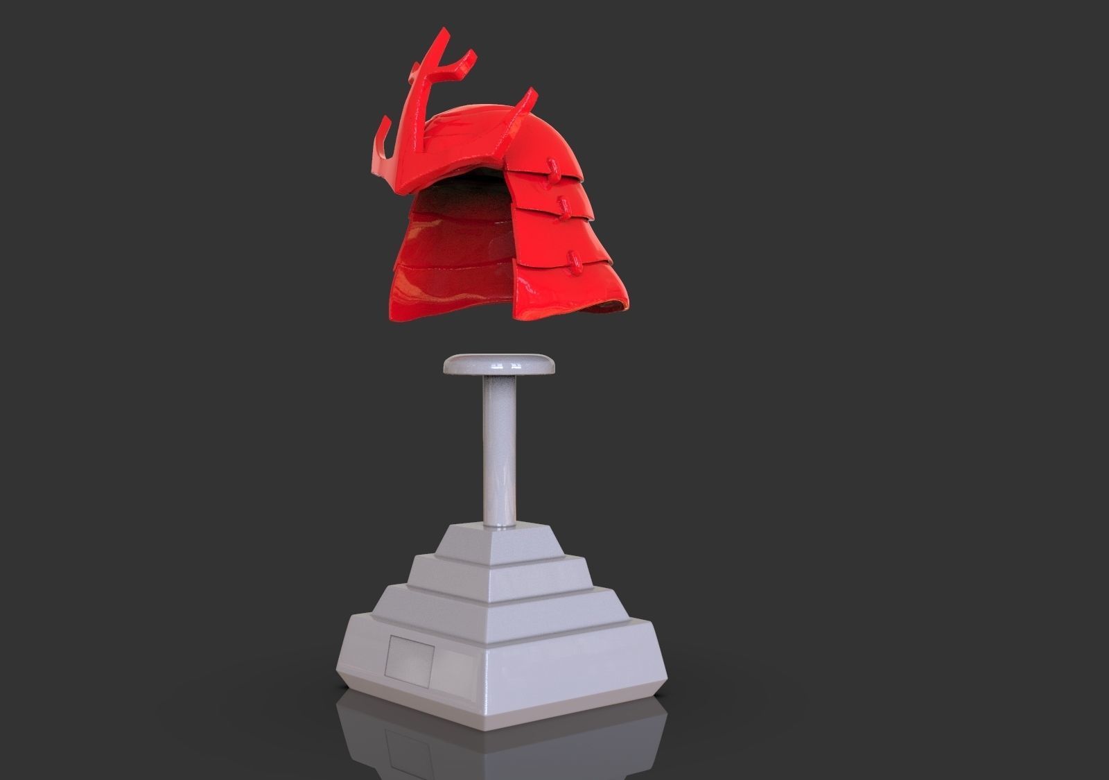 Samurai Helmet 3D print model_10