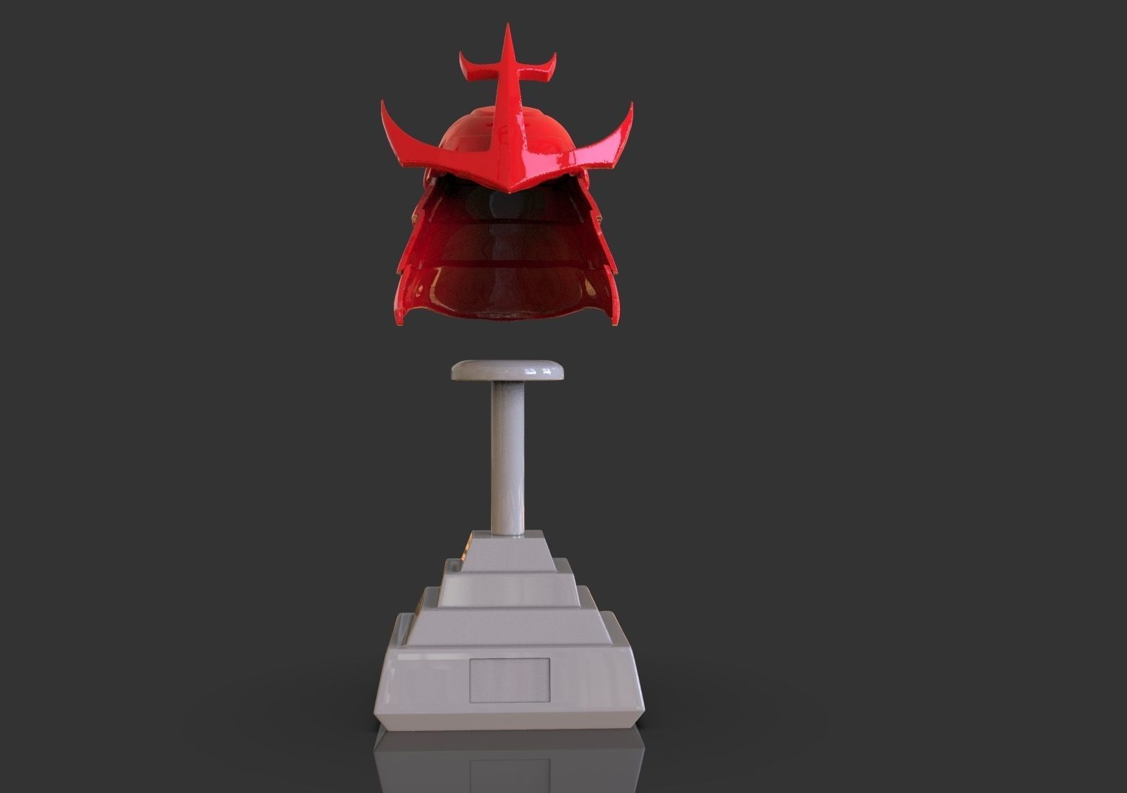Samurai Helmet 3D print model_9