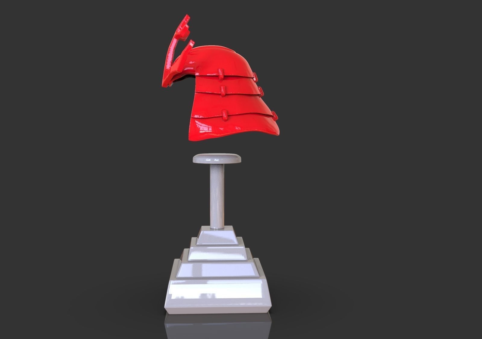 Samurai Helmet 3D print model_11