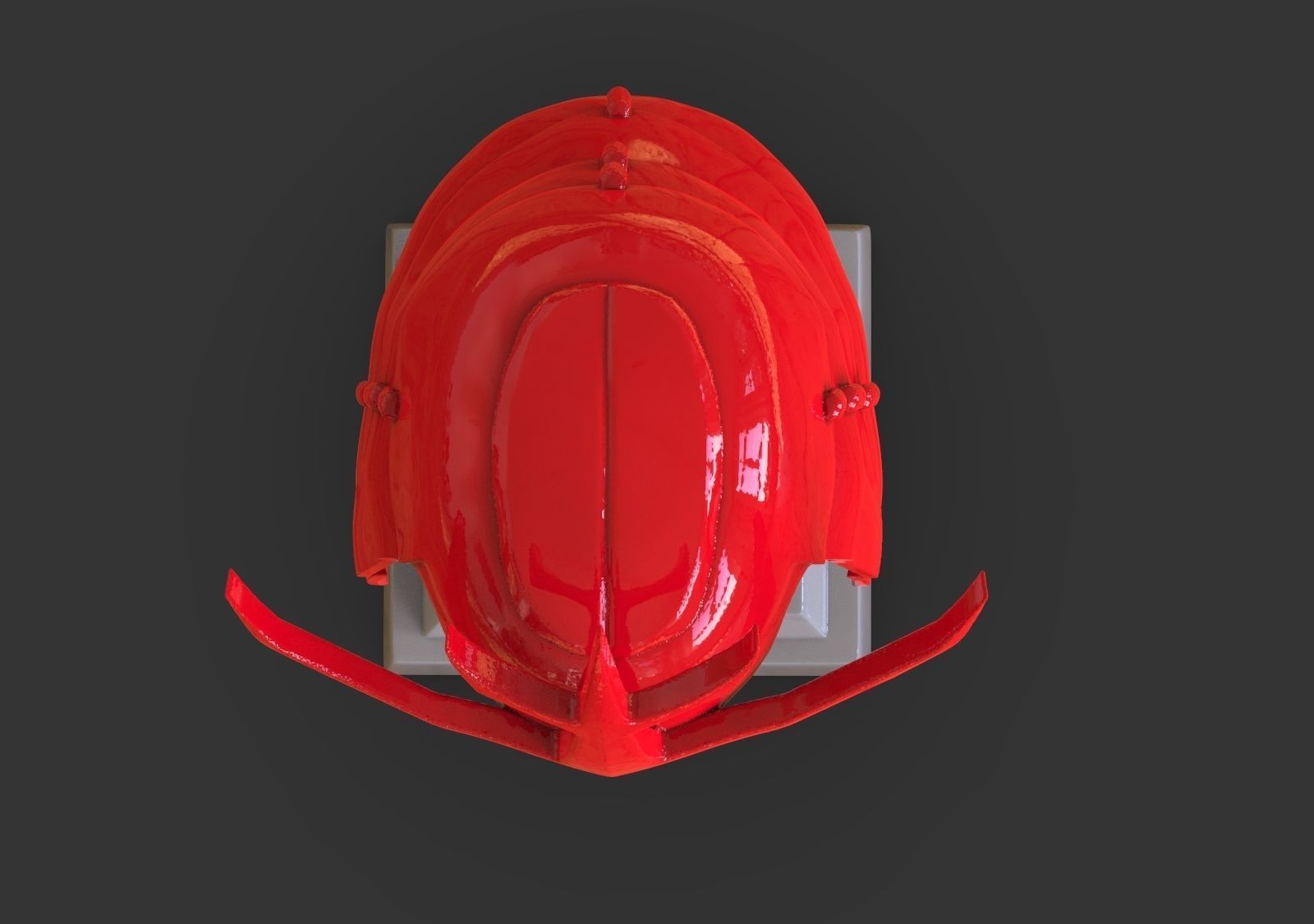 Samurai Helmet 3D print model_8