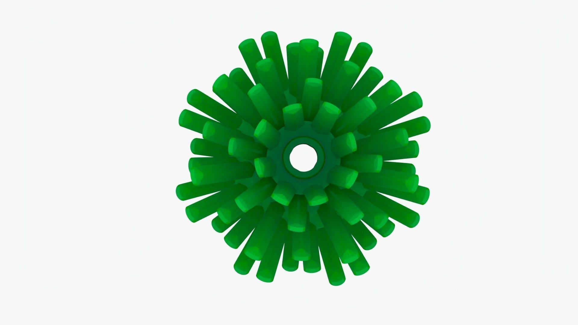 lego plant 3D model_1