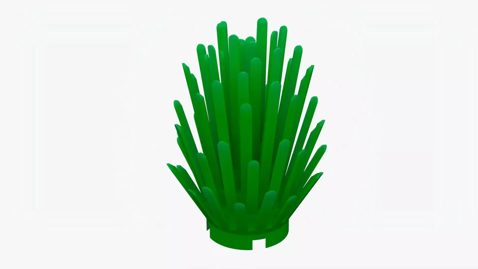 lego plant 3D model_0