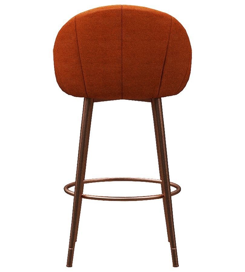 Bar chair Low-poly 3D model_5