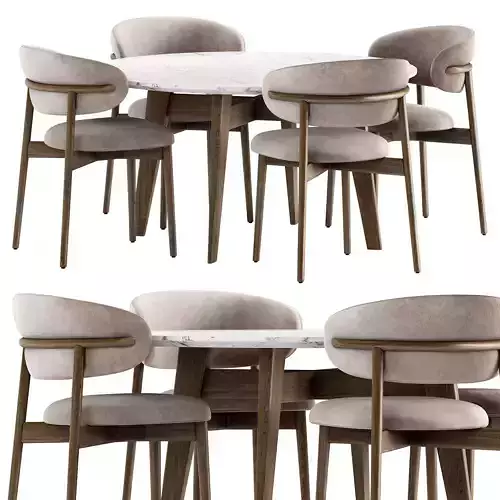 Oleandro chair with Table