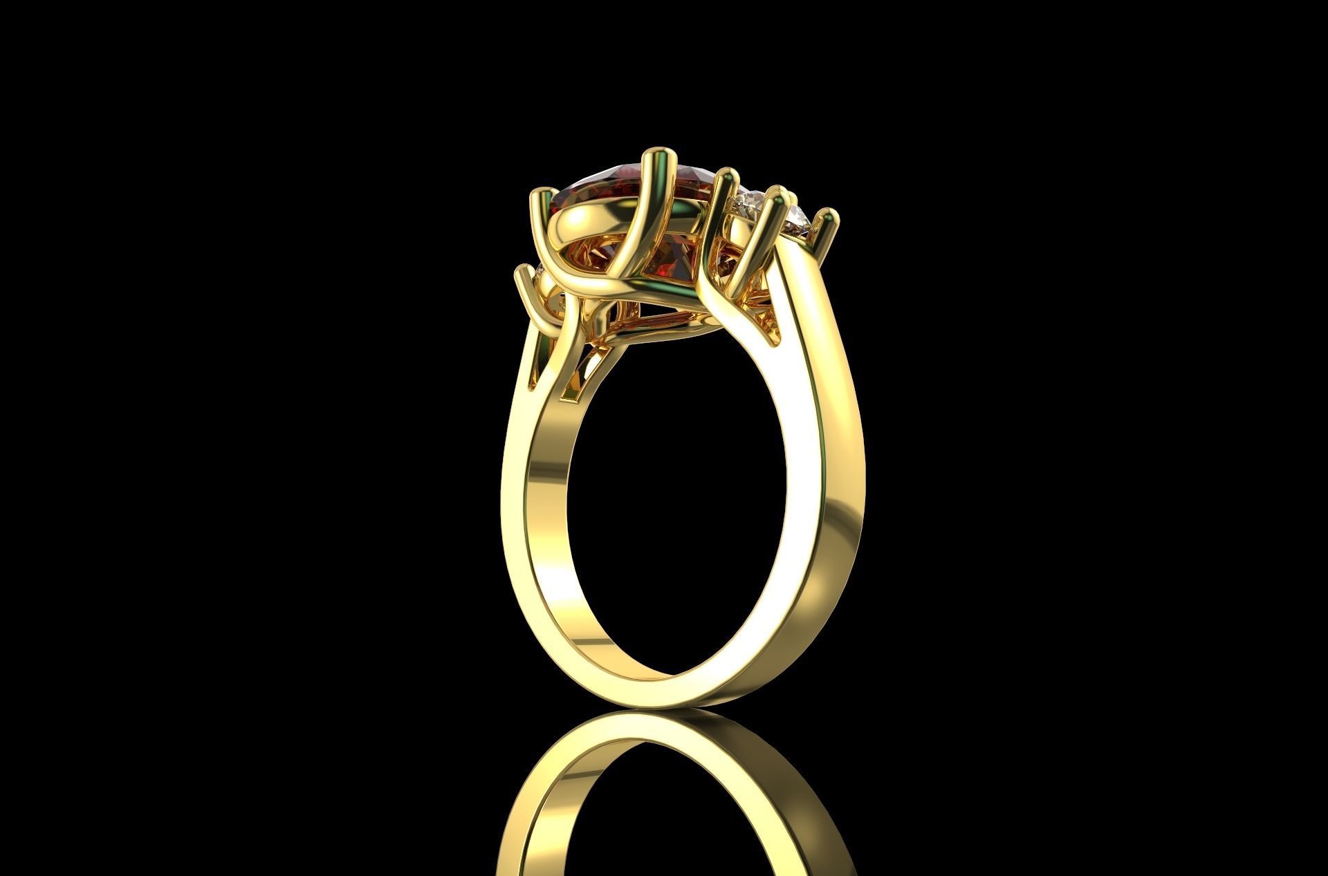 Gold N902 3D print model_3