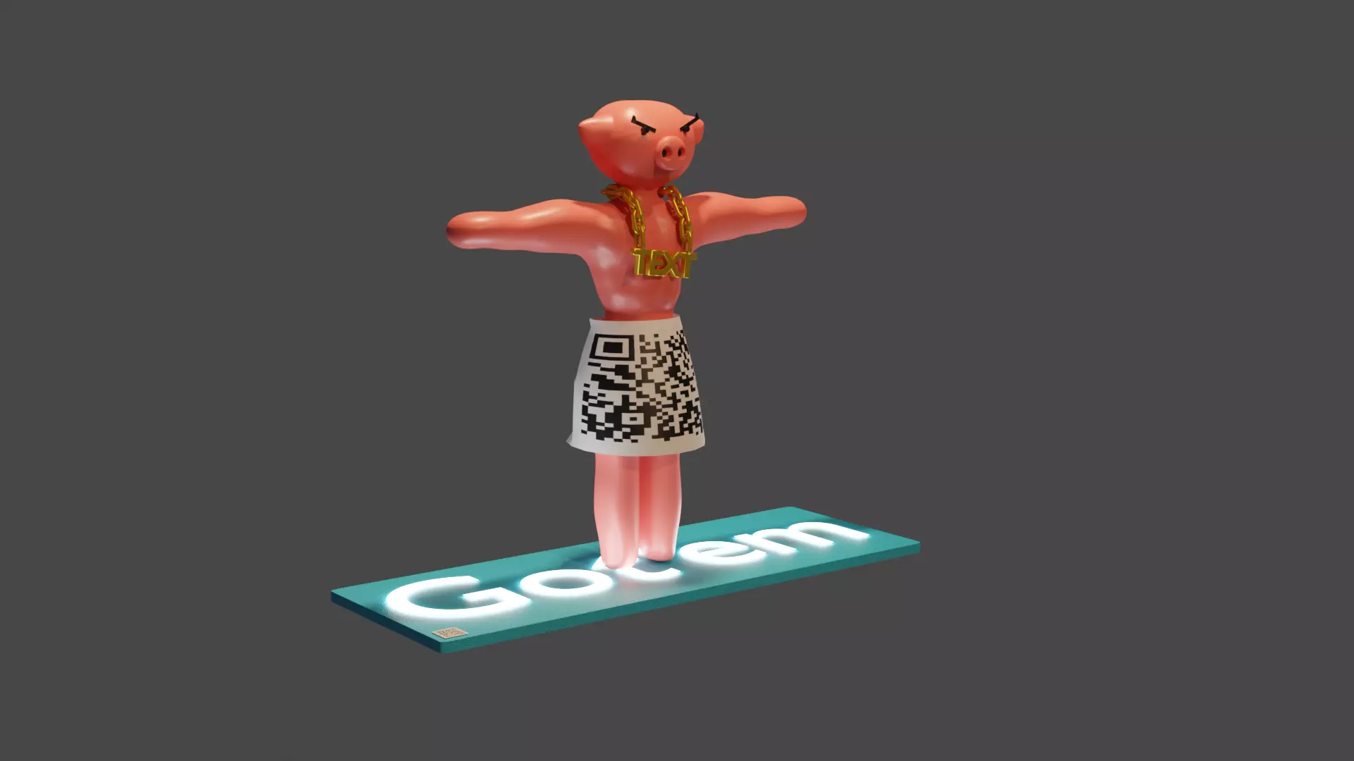 The Got em salesman Free low-poly 3D model