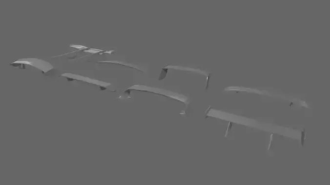 Car Spoiler Pack 01