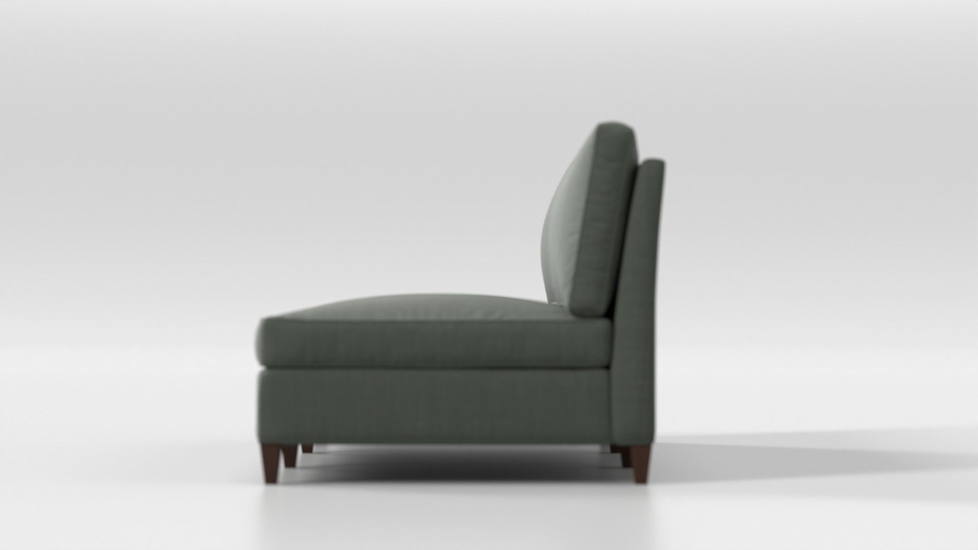 Sofa Set premium Low-poly 3D model_1