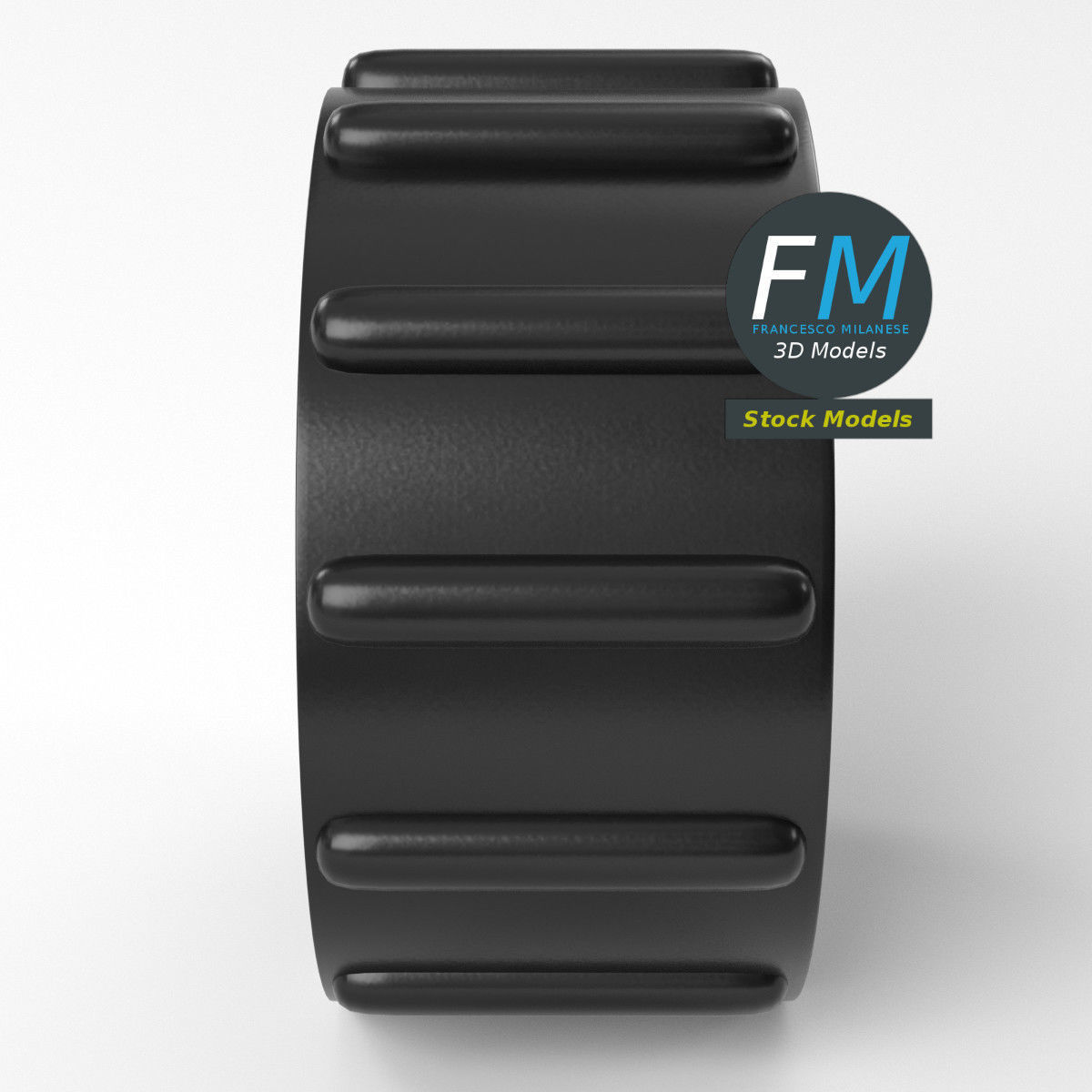 Plastic hose cap 3 3D model_5