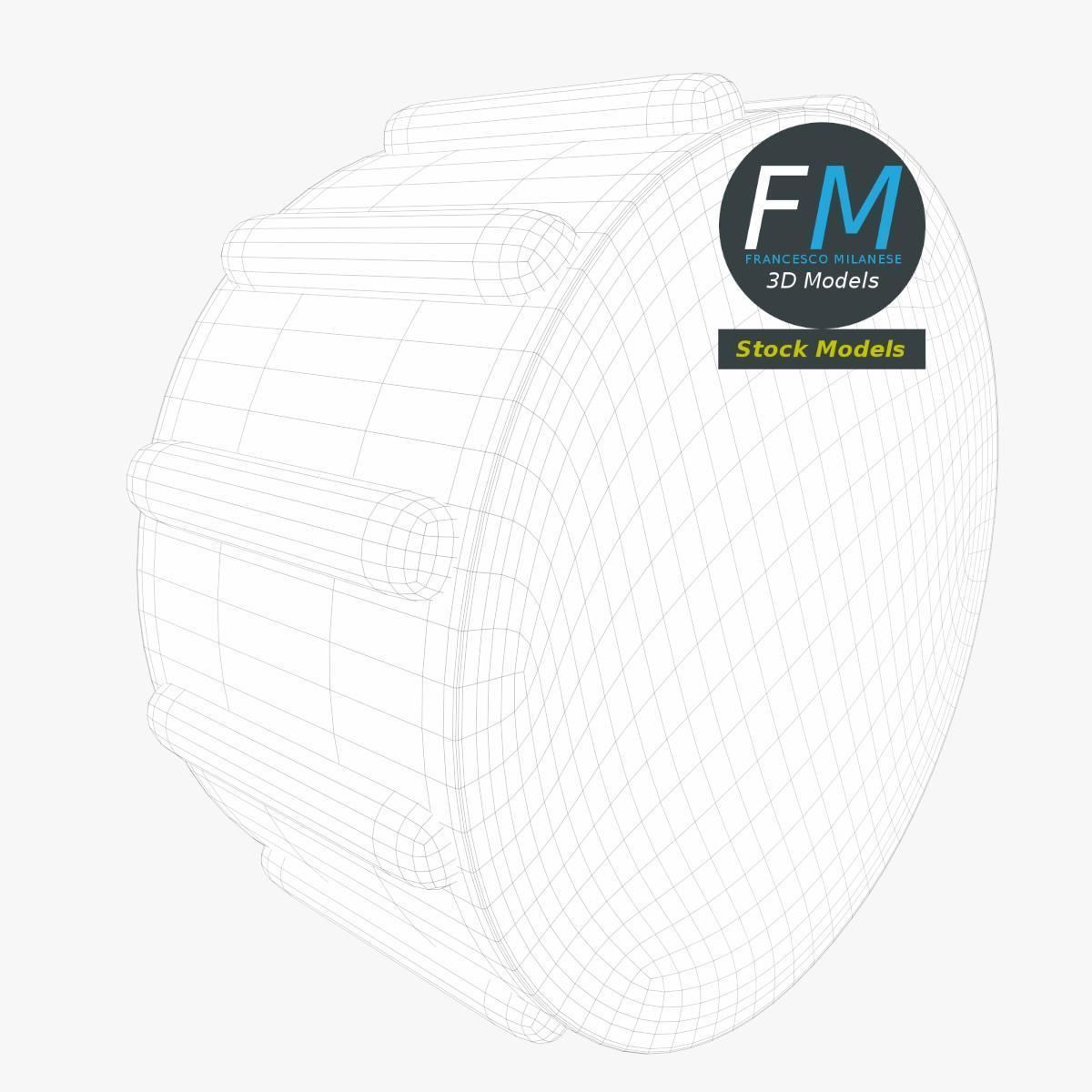 Plastic hose cap 3 3D model_8