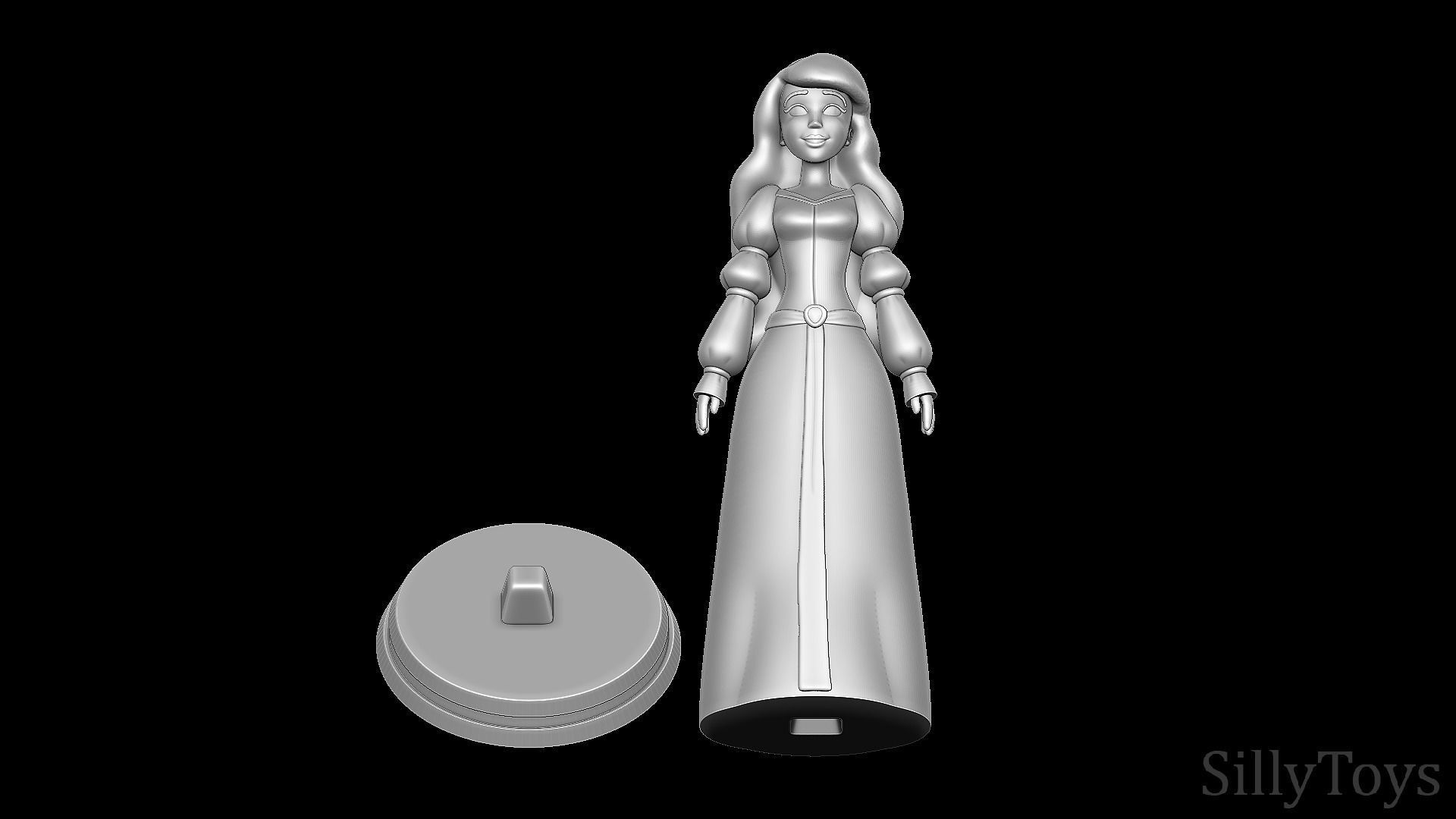Princess Odette - The Swan Princess 3D print model_8