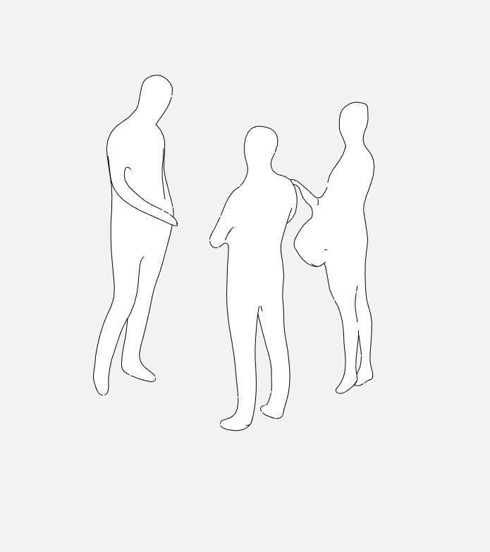 revit people Free 3D model_2