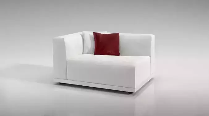 Furniture  White Sofa