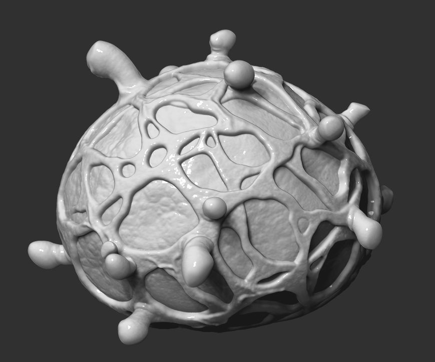 MONSTER CELL - ONE PUNCH MAN 3D print model_1