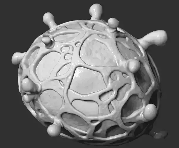 MONSTER CELL - ONE PUNCH MAN 3D print model MONSTER CELL - ONE PUNCH MAN 3D print model