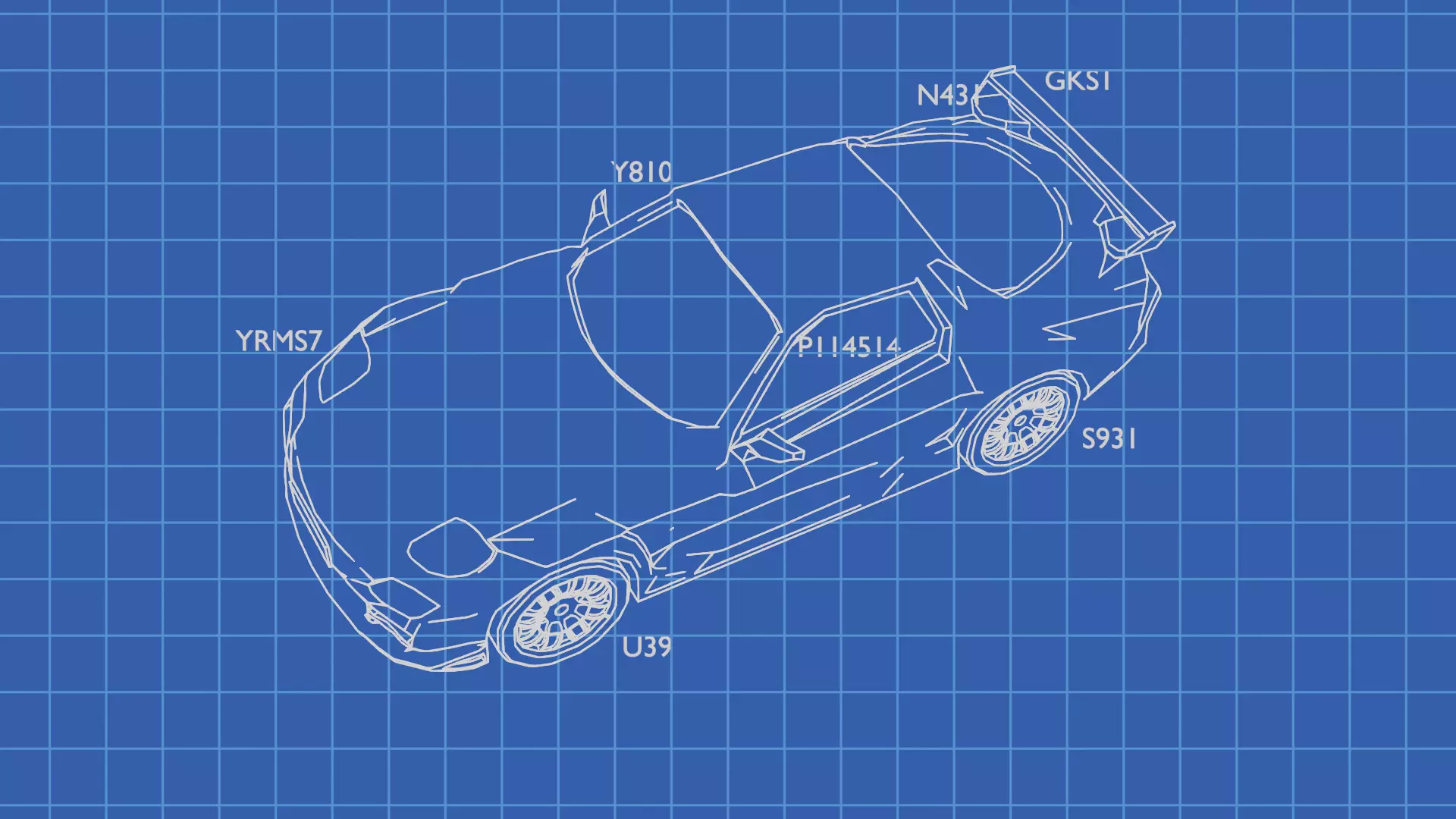 Lowpoly Car Model sports Free 3D model
