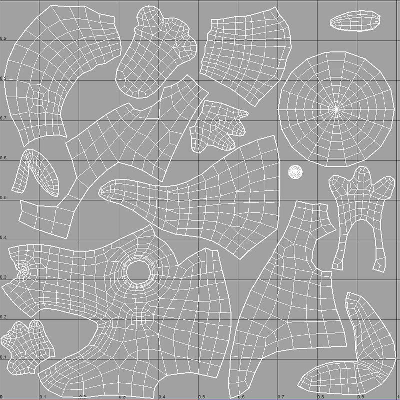 Crocodile Cartoon Low-poly 3D model_6