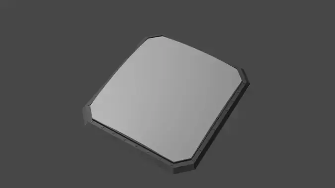 OPS-50 Radar 3D model