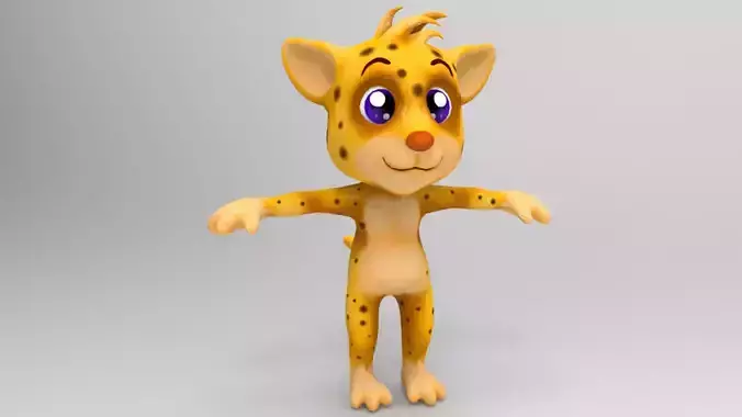 Cheetah Cartoon