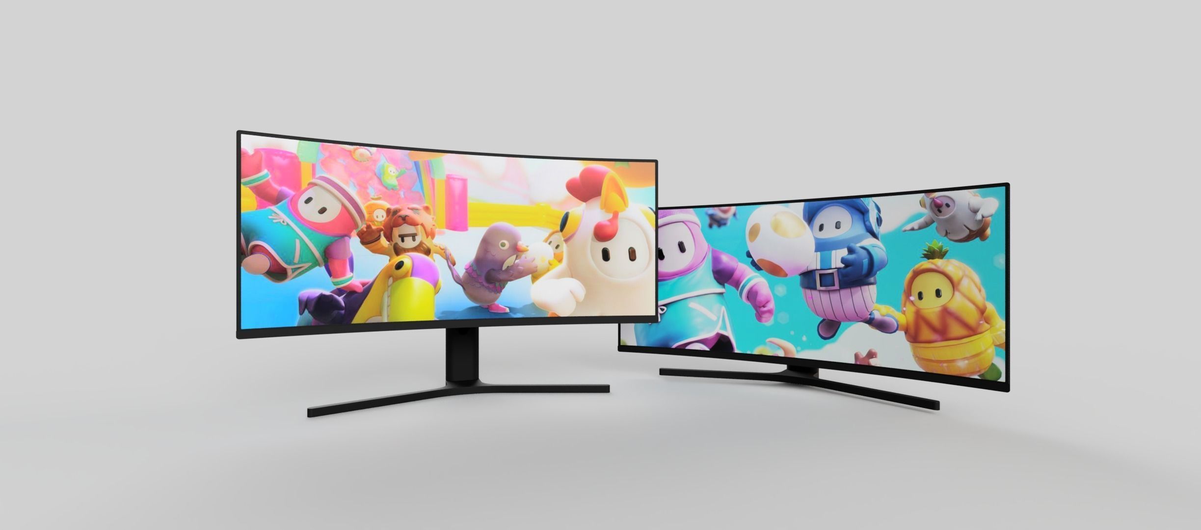 Xiaomi Mi Curved Gaming Monitor 34 Inch 3D model_9