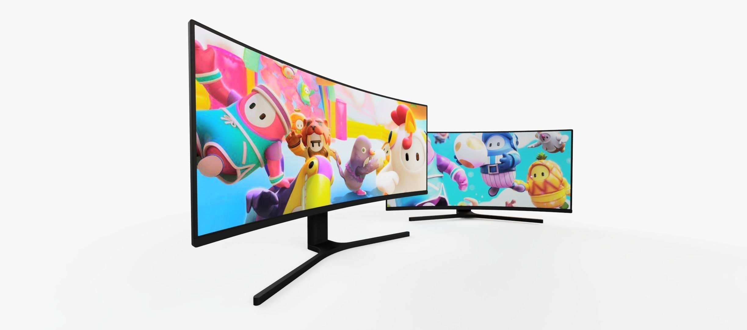 Xiaomi Mi Curved Gaming Monitor 34 Inch 3D model_3