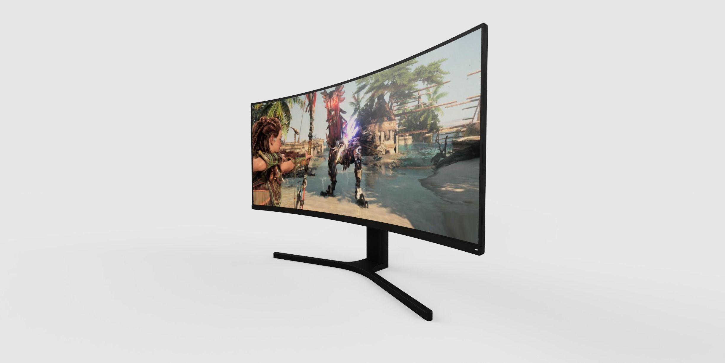 Xiaomi Mi Curved Gaming Monitor 34 Inch 3D model_18