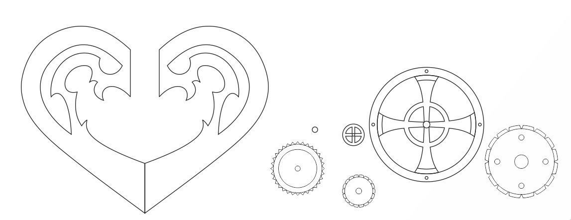 Nier Fanart Staff of 2B Mahou Shojou Magical Girl 3d print model 3D print model_19