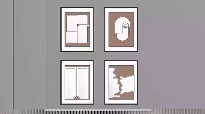 Modern  decorative painting