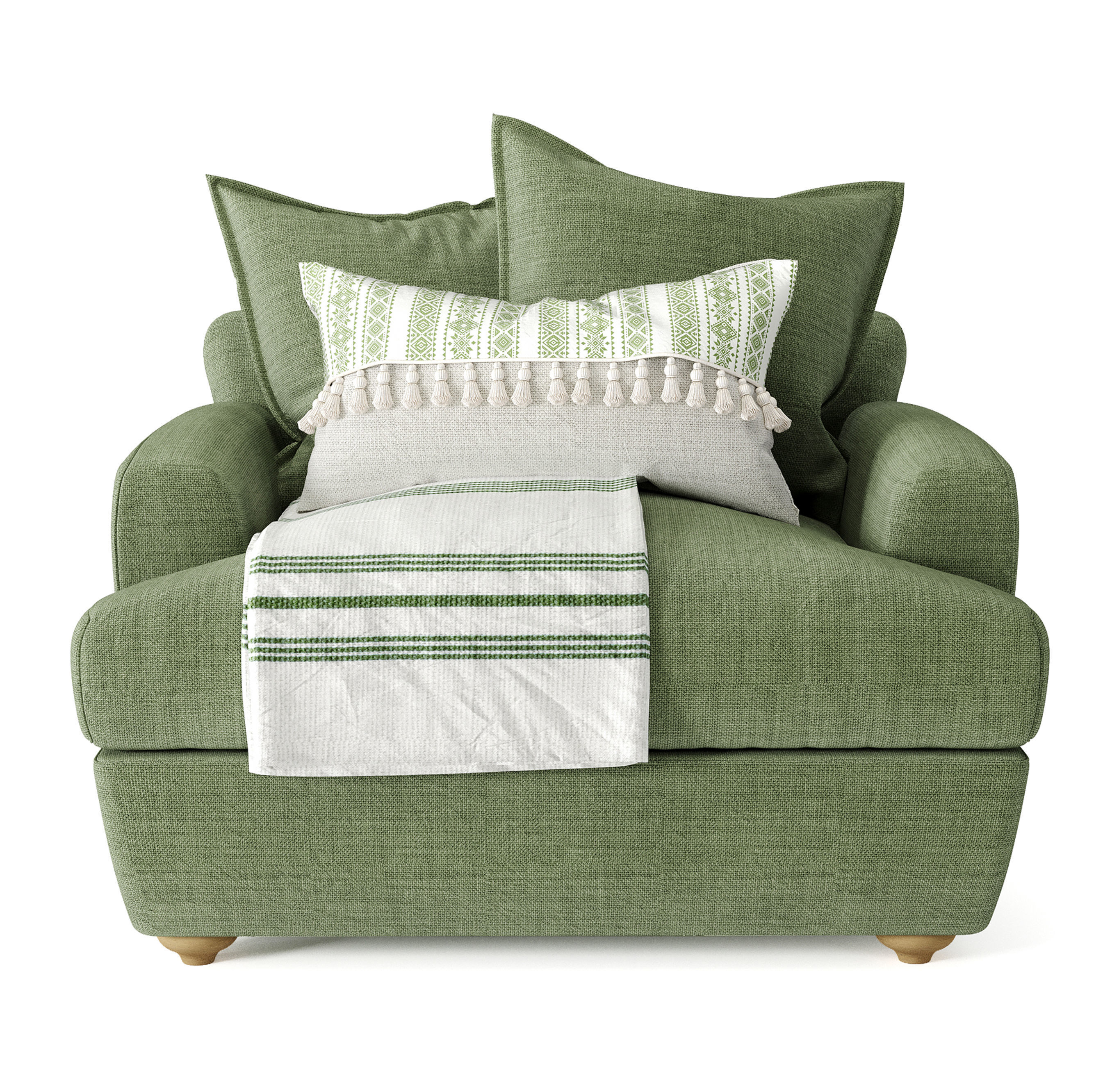 Smooch Armchair 3D model_7