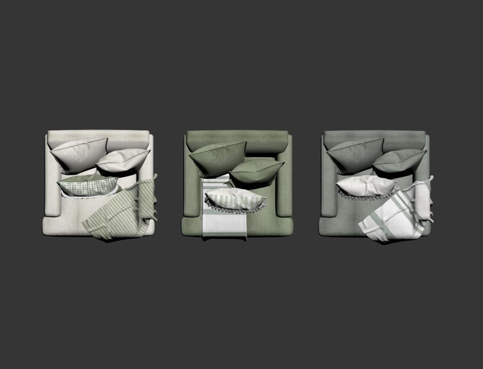 Smooch Armchair 3D model_16