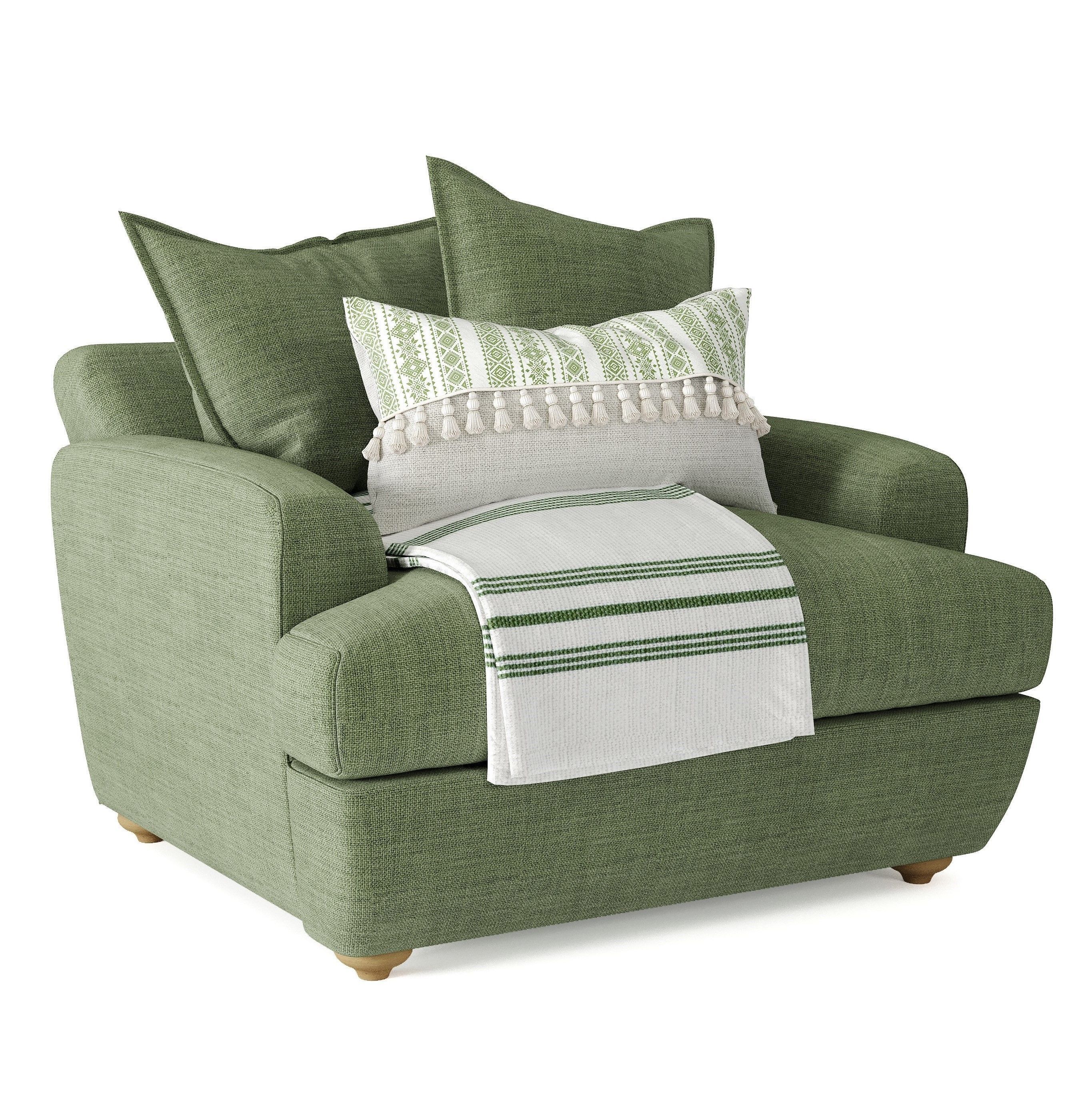 Smooch Armchair 3D model_4