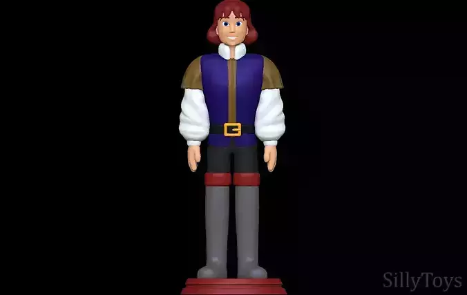 Prince Derek - The Swan Princess 3D print model