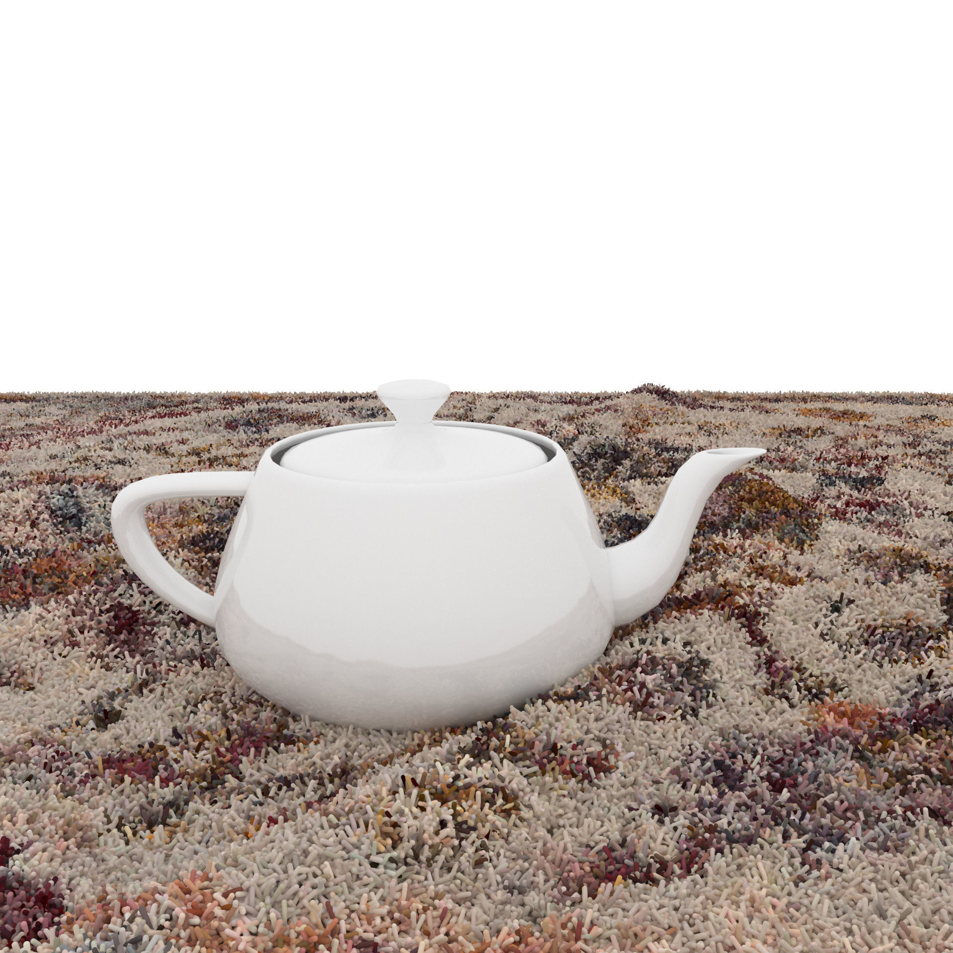 Rugs No 668 Low-poly 3D model_7