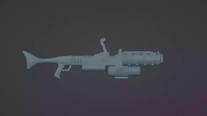 ES-04 Flamethrower 3D print model