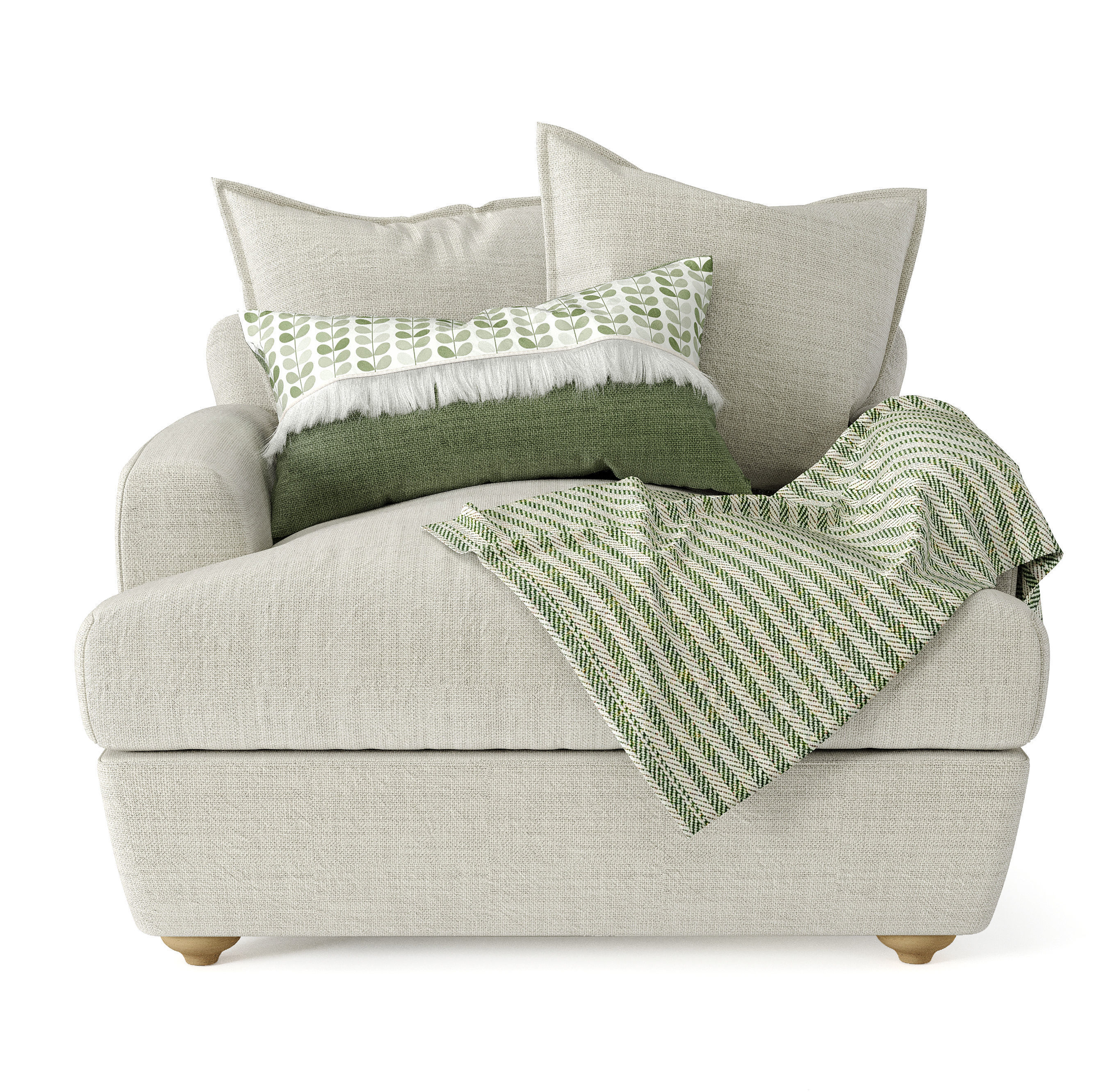 Smooch Collection sage sofa set _7