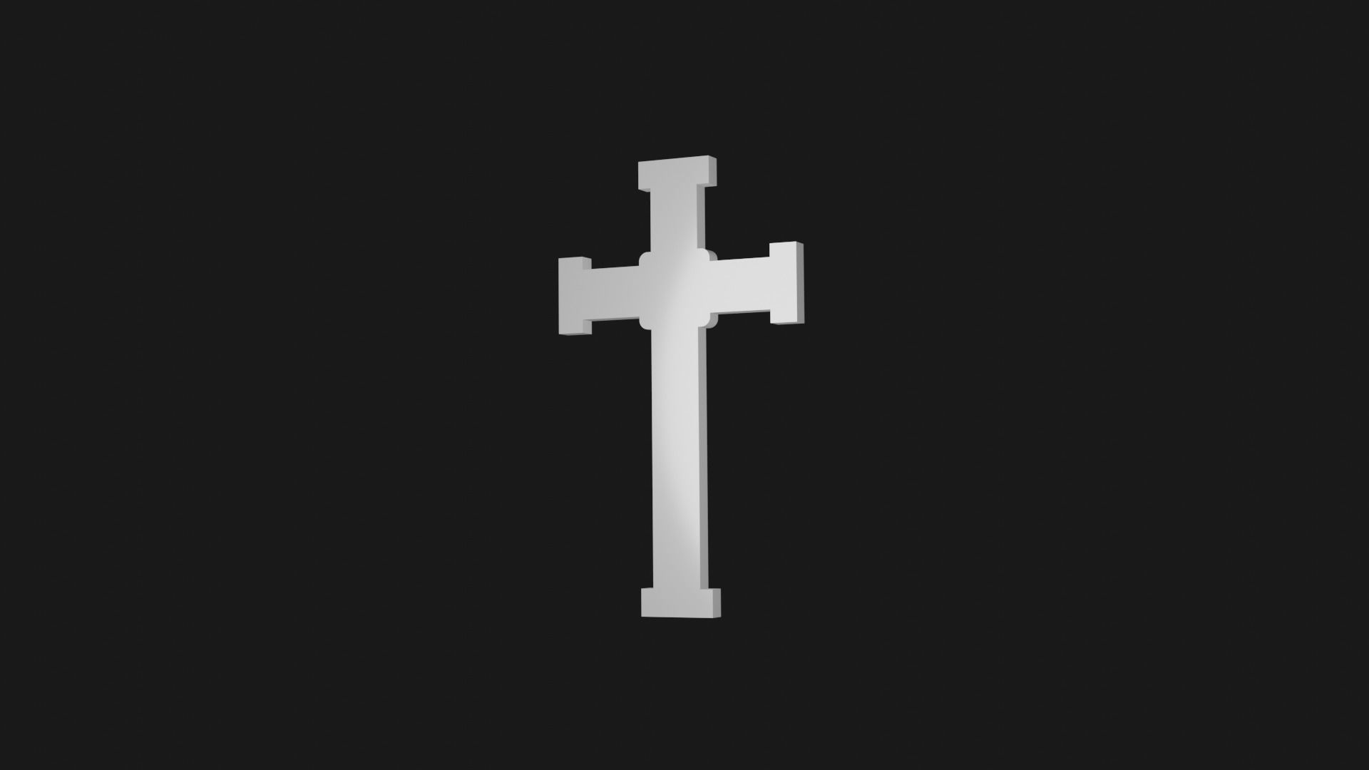Collection of Crosses 3D - crucifixes  3D print model_17
