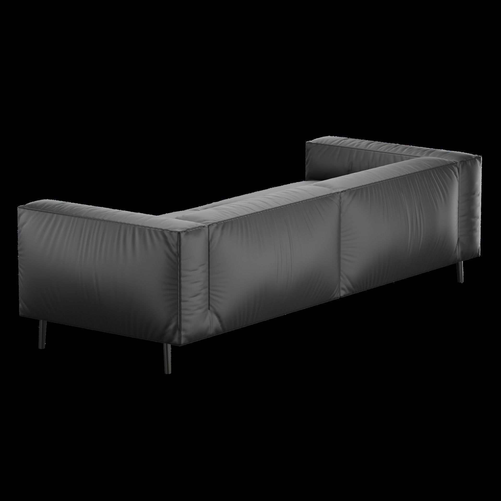sofa divan for inteyer 3D model_3