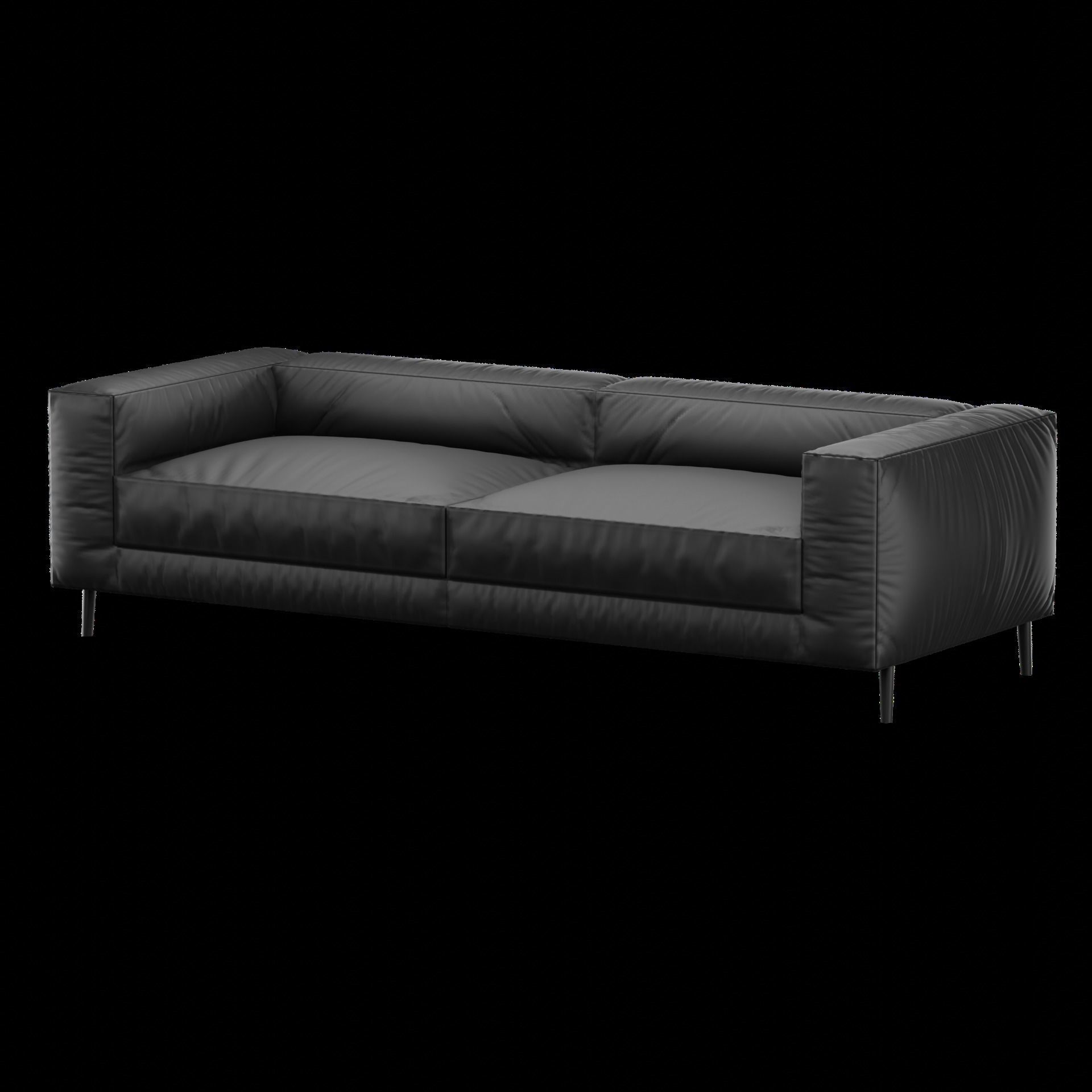 sofa divan for inteyer 3D model_1