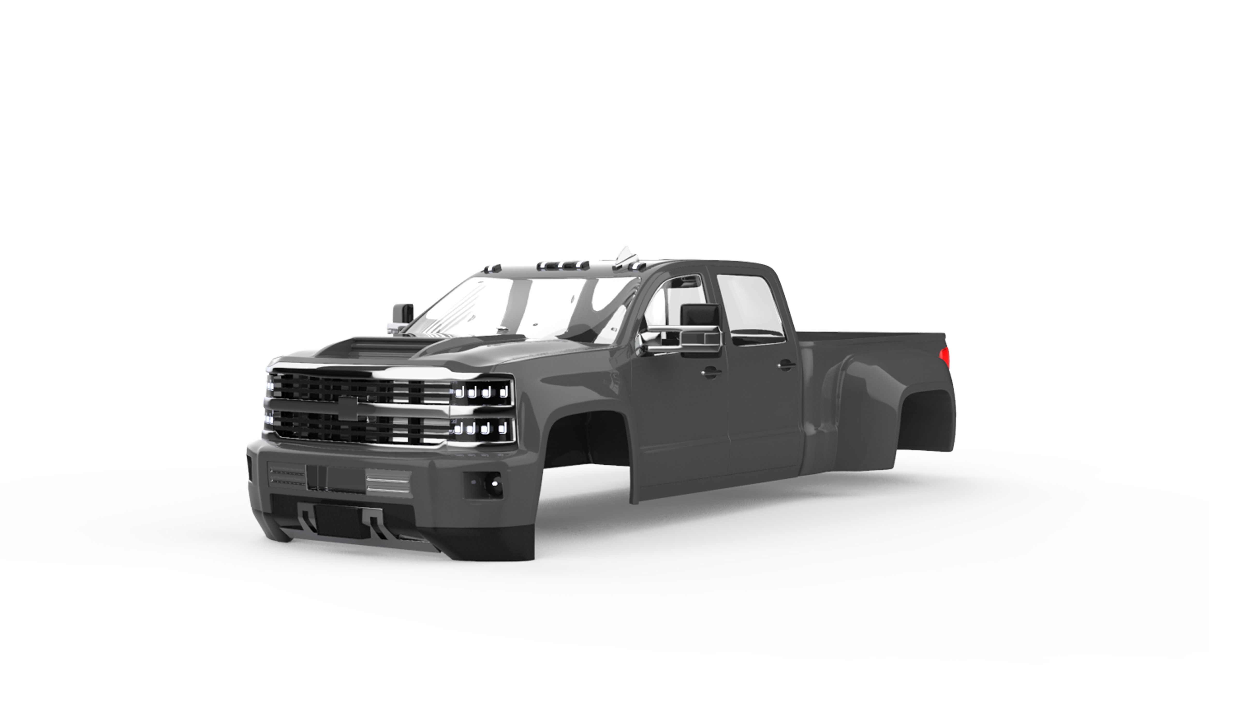 Rc body shell of 22 deffrent cars and trucks 3D print model_3