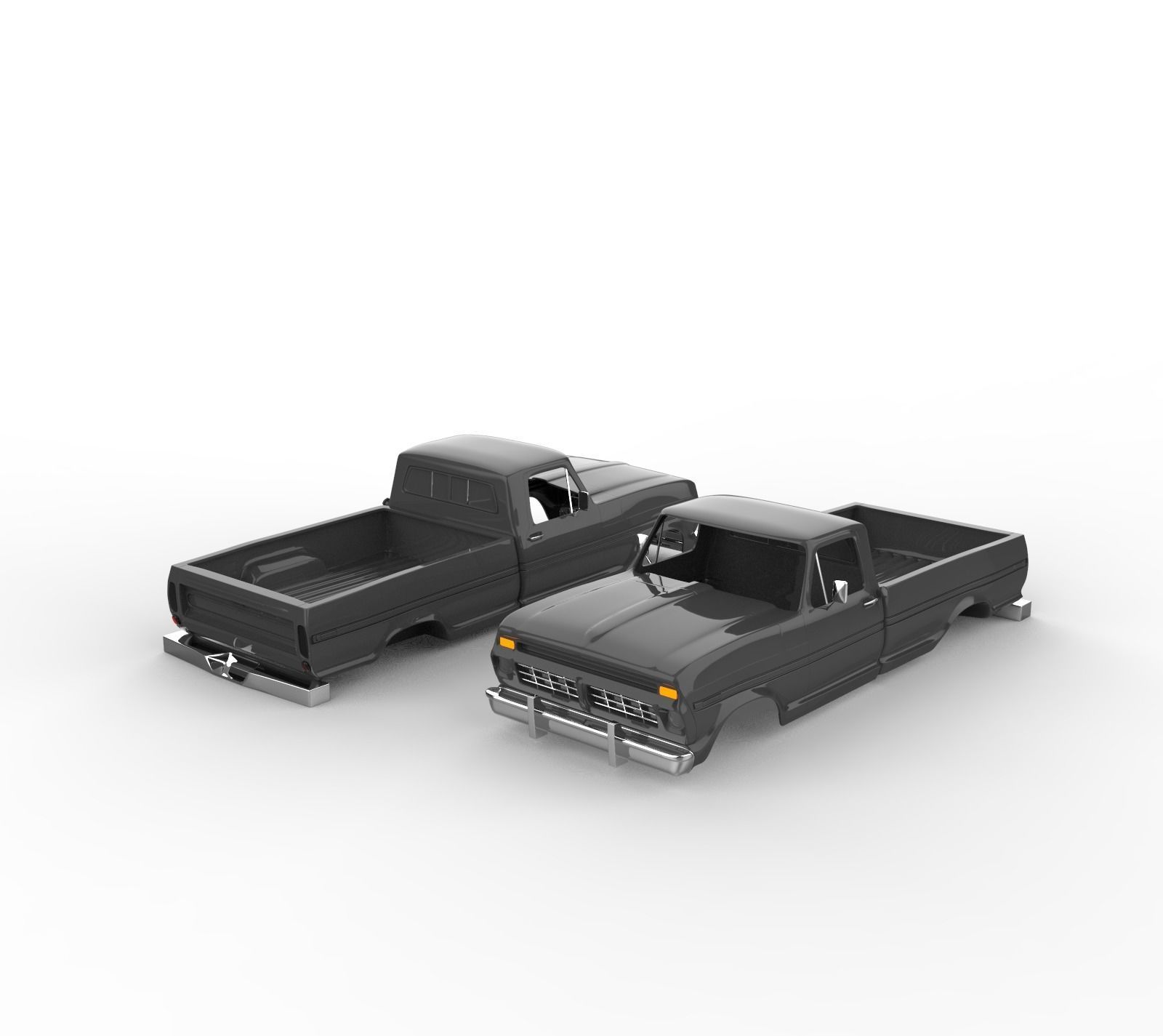 Rc body shell of 22 deffrent cars and trucks 3D print model_22